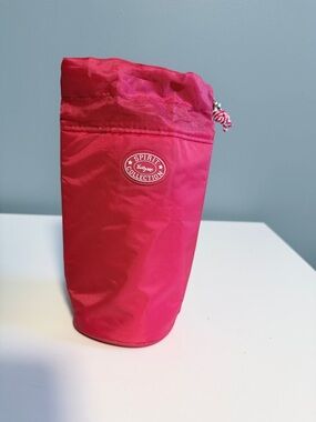 Thirty-One Spirit Collection Red Drawstring Thermal Drink Pouch